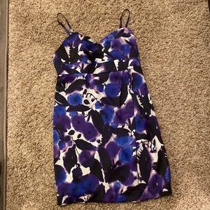 Multi colored cocktail dress